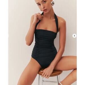 Reformation Holly One Piece Swimsuit (Size XL)